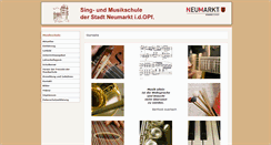 Desktop Screenshot of musikschule.neumarkt.de