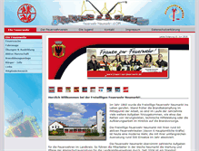 Tablet Screenshot of feuerwehr.neumarkt.de